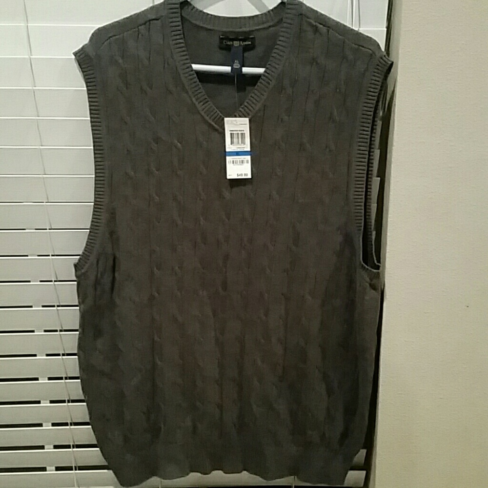Club room vest .xl.nwt